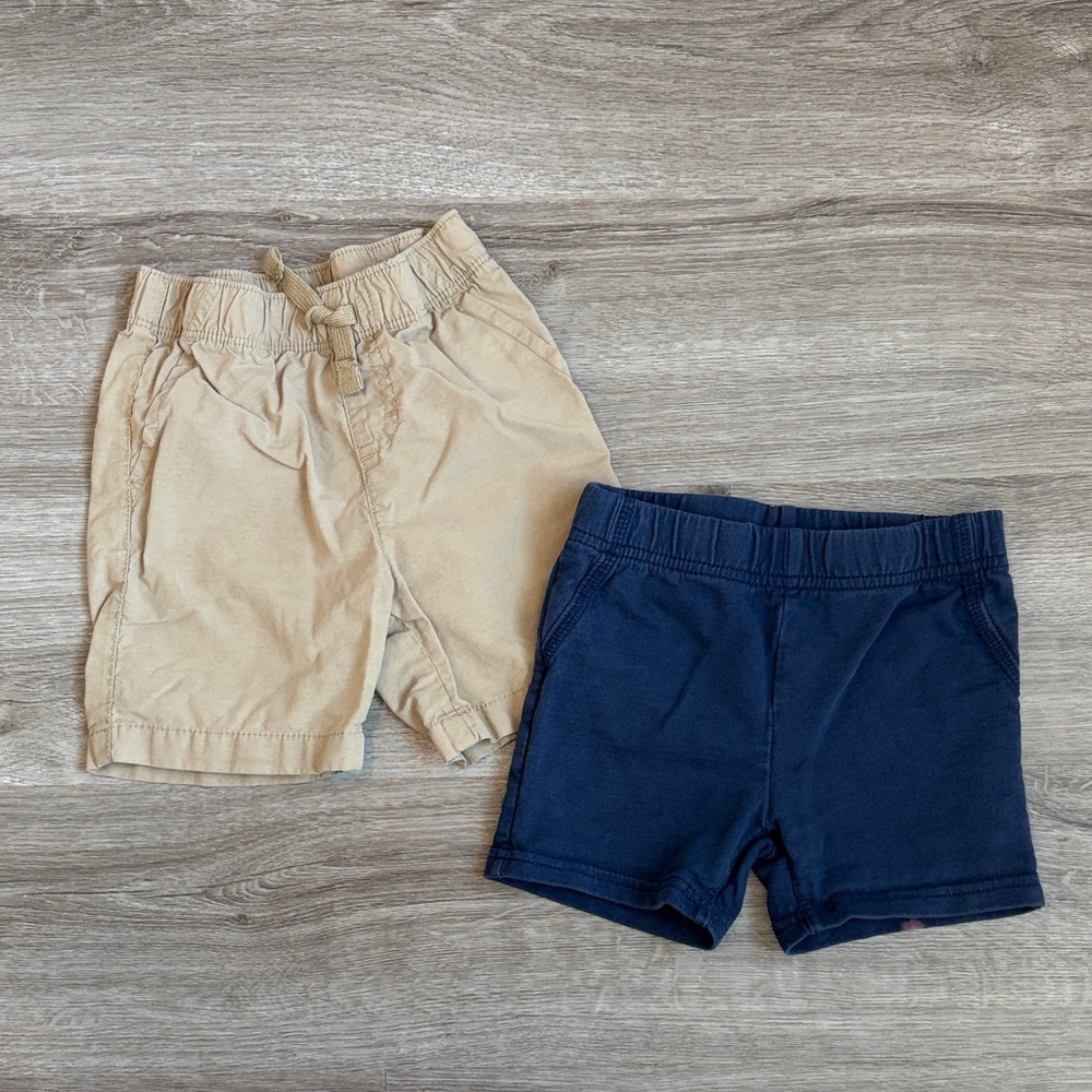 Okie Dokie/Carter's baby boys shorts